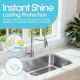 Ceramic Coating Spray for Marble, Granite & Stone Surfaces – Water Spot Repellent & Long-Lasting Shine Protection