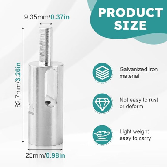 Twist Fence Wires in Seconds – Drill-Powered Wire Twisting Tool (2pcs)