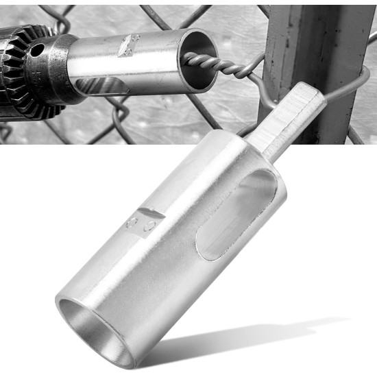 Twist Fence Wires in Seconds – Drill-Powered Wire Twisting Tool (2pcs)