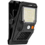 Clip-On Solar Motion Sensor Light – Outdoor Security & Camping Light for Fence, Garage & Patio 