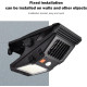 Clip-On Solar Motion Sensor Light – Outdoor Security & Camping Light for Fence, Garage & Patio 