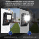 Clip-On Solar Motion Sensor Light – Outdoor Security & Camping Light for Fence, Garage & Patio 