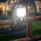 Clip-On Solar Motion Sensor Light – Outdoor Security & Camping Light for Fence, Garage & Patio 
