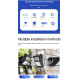 Clip-On Solar Motion Sensor Light – Outdoor Security & Camping Light for Fence, Garage & Patio