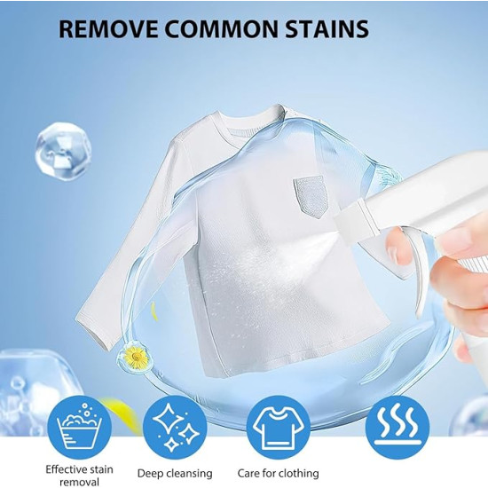 Deep Clean Stains Fast - Remove Tough Stains Without Damaging Fabric – Clothing Emulsifier Stain Remover Spray