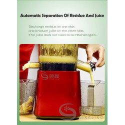 Make Fresh, Healthy Juice at Home – Cold Press Slow Juicer with Large Feed Chute
