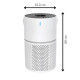 Compact air purifier with HEPA filtration 