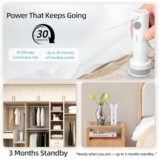 Cordless Electric Vacuum Pump