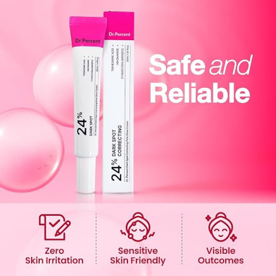 Dark Spot & Hyperpigmentation Cream – 6% Tranexamic Acid & 5% Niacinamide Pink Glow Cream 