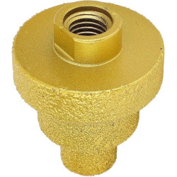 Diamond Beveling Chamfer Bit M14 Thread – Brazed Tapered Reamer for Tile, Marble, Granite, Concrete & Stone (20mm/35mm/50mm)