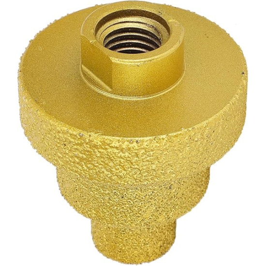 Diamond Beveling Chamfer Bit M14 Thread – Brazed Tapered Reamer for Tile, Marble, Granite, Concrete & Stone (20mm/35mm/50mm)