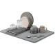 Drying Rack and Microfiber Dish Mat Drying Rack and Microfiber Dish Mat