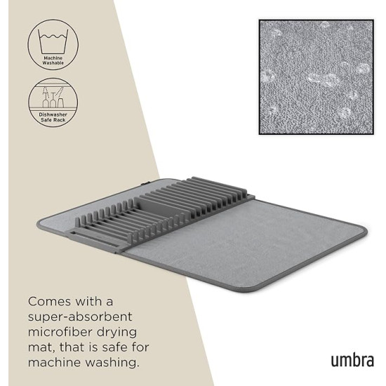 Drying Rack and Microfiber Dish Mat Drying Rack and Microfiber Dish Mat