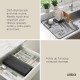 Drying Rack and Microfiber Dish Mat Drying Rack and Microfiber Dish Mat