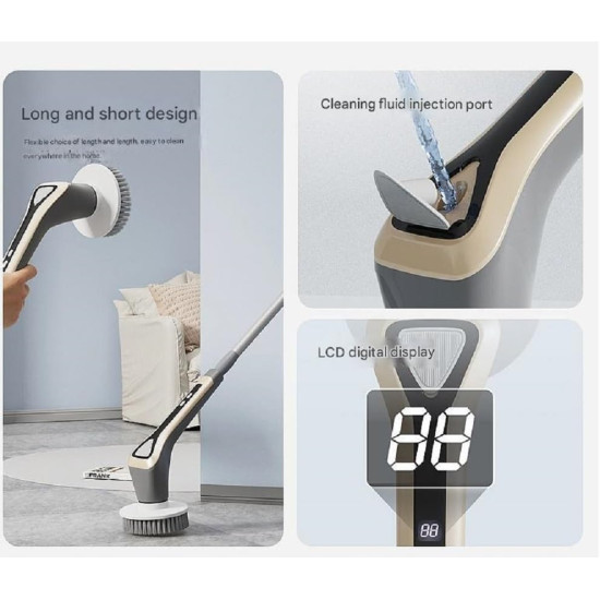 Electric 7 in 1 Spin Scrubber 