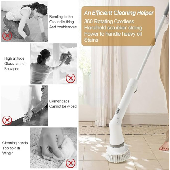 Tornado Electric Cleaning Scrubbing Brush Tornado Electric Cleaning Scrubbing Brush