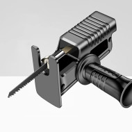 Turn Your Drill into a Power Saw – Electric Drill Saw Adapter with Multi-Blade Cutting