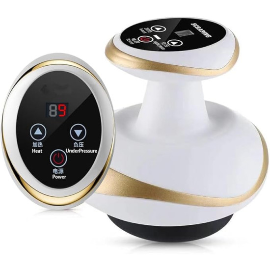 Sculpt, Relax & Detox Your Body – Electric Heated Gua Sha Massager with Suction Therapy