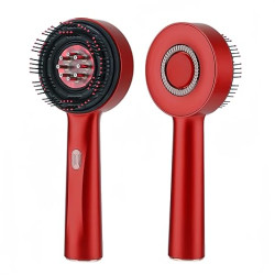 Red Light Therapy  Electric Hair Brush With Oil Dispenser