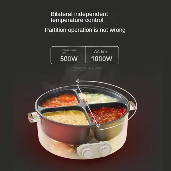 Electric Pot with 4 Compartment Electric Pot with 4 Compartment