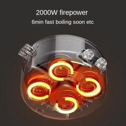 Electric Pot with 4 Compartment