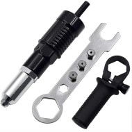 Turn Your Drill into a Rivet Gun – Professional Electric Rivet Adapter Kit