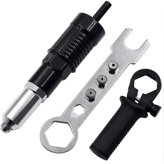Turn Your Drill into a Rivet Gun – Professional Electric Rivet Adapter Kit