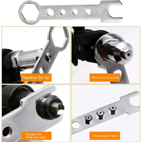Turn Your Drill into a Rivet Gun – Professional Electric Rivet Adapter Kit