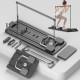 Get a Full-Body Workout at Home – Foldable Pilates Reformer with Resistance Bands & Timer