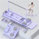 Get a Full-Body Workout at Home – Foldable Pilates Reformer with Resistance Bands & Timer