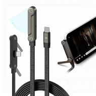 Fast Charging Anywhere – Foldable USB-C to USB-C Cable (Buy 2, Get 1 FREE)