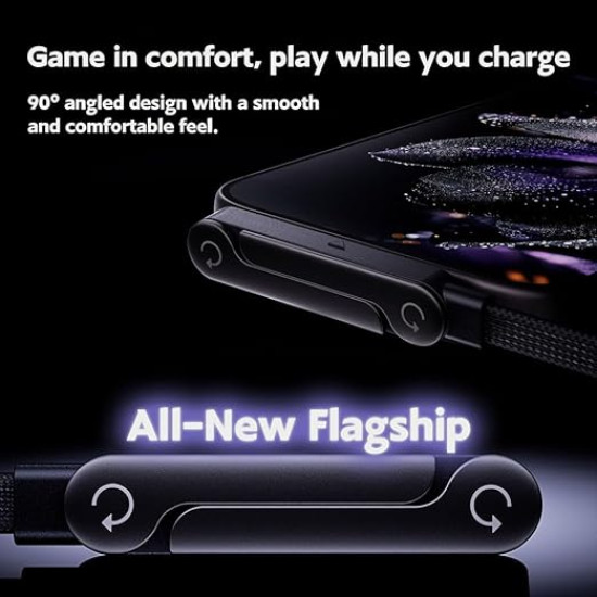 Foldable USB C to USB C Cable