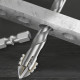 Drill Through Wood, Metal, Glass & Concrete with Ease – 9PCS Four-Edged Serrated Drill Bit Set (3+4+5+6+8+10+12+14+16mm)