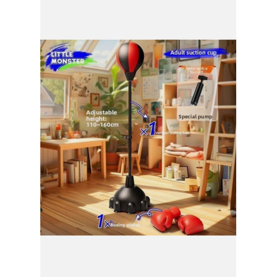 Freestanding Reflex Bag Adjustable Punching Bag Freestanding Reflex Bag Adjustable Punching Bag