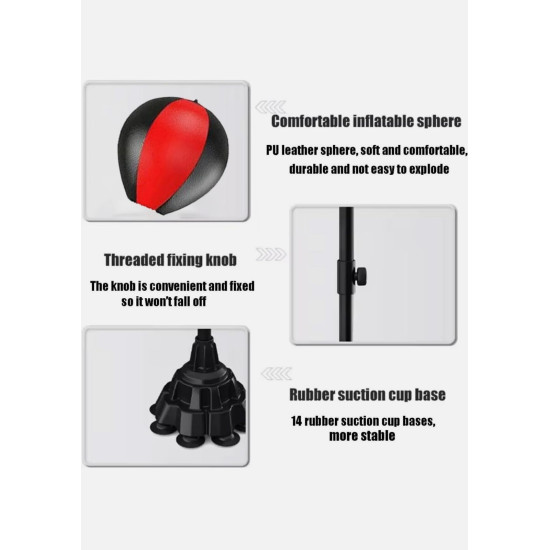 Freestanding Reflex Bag Adjustable Punching Bag Freestanding Reflex Bag Adjustable Punching Bag