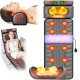 Relax Your Entire Body at Home, Relieve Back, Neck & Muscle Tension – Full Body Massage Mat with Heat & Shiatsu Neck Pillow