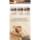 Relax Your Entire Body at Home, Relieve Back, Neck & Muscle Tension – Full Body Massage Mat with Heat & Shiatsu Neck Pillow