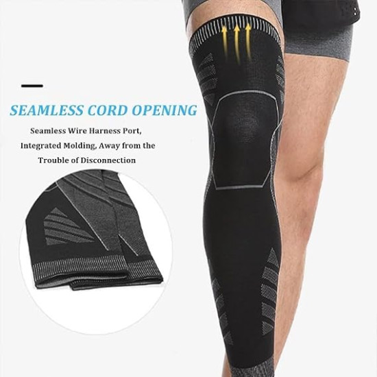 Relieve Knee Pain & Boost Support – Full Leg Compression Sleeves for Sports