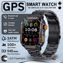 Full Screen Intelligent IP68 Waterproof Men's Smartwatch