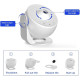 Turn Your Room into a Starry Galaxy – USB Atmosphere Projector Lamp