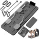 Get a Full-Body Workout at Home – Foldable Pilates Reformer with Resistance Bands & Timer