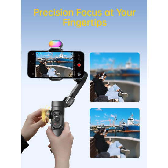 Gimbal Stabilizer for Phone (RGB Light Not Included)