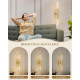 Gold Wall Sconce Rechargeable Wall Lighting (2pcs Set)