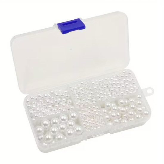 Manual Pearl Setting Machine Kit – Easy DIY Bead Rivet Tool with 1000 pcs Pearl Set (Perfect for Crafts & Fashion Design)