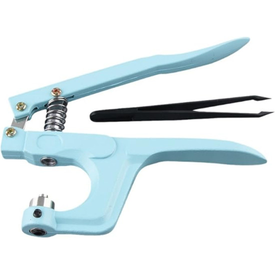 Manual Pearl Setting Machine Kit – Easy DIY Bead Rivet Tool with 1000 pcs Pearl Set (Perfect for Crafts & Fashion Design)