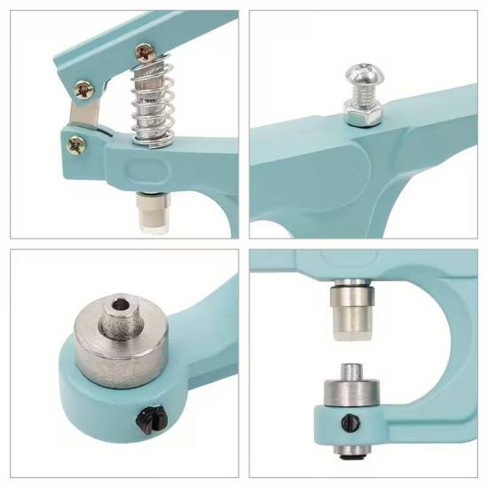 Manual Pearl Setting Machine Kit – Easy DIY Bead Rivet Tool with 1000 pcs Pearl Set (Perfect for Crafts & Fashion Design)