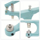 Manual Pearl Setting Machine Kit – Easy DIY Bead Rivet Tool with 1000 pcs Pearl Set (Perfect for Crafts & Fashion Design)