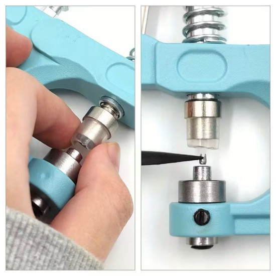 Manual Pearl Setting Machine Kit – Easy DIY Bead Rivet Tool with 1000 pcs Pearl Set (Perfect for Crafts & Fashion Design)