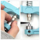 Manual Pearl Setting Machine Kit – Easy DIY Bead Rivet Tool with 1000 pcs Pearl Set (Perfect for Crafts & Fashion Design)