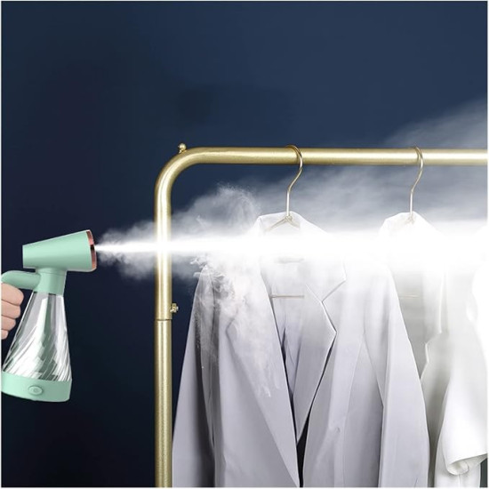 600w Handheld Garment Steamer Iron for Clothes Portable Fabric Wrinkles Remove -  Fast Heat Up, Strong Steam, Transparent Visual Water Tank, for Home, Office and Travel